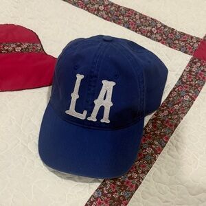MAD Engine Blue Cap with White LA Logo